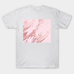 Pastel pink rose gold T-Shirt